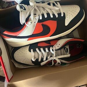 Worn Twice Nike Dunks Phantom Black And Orange